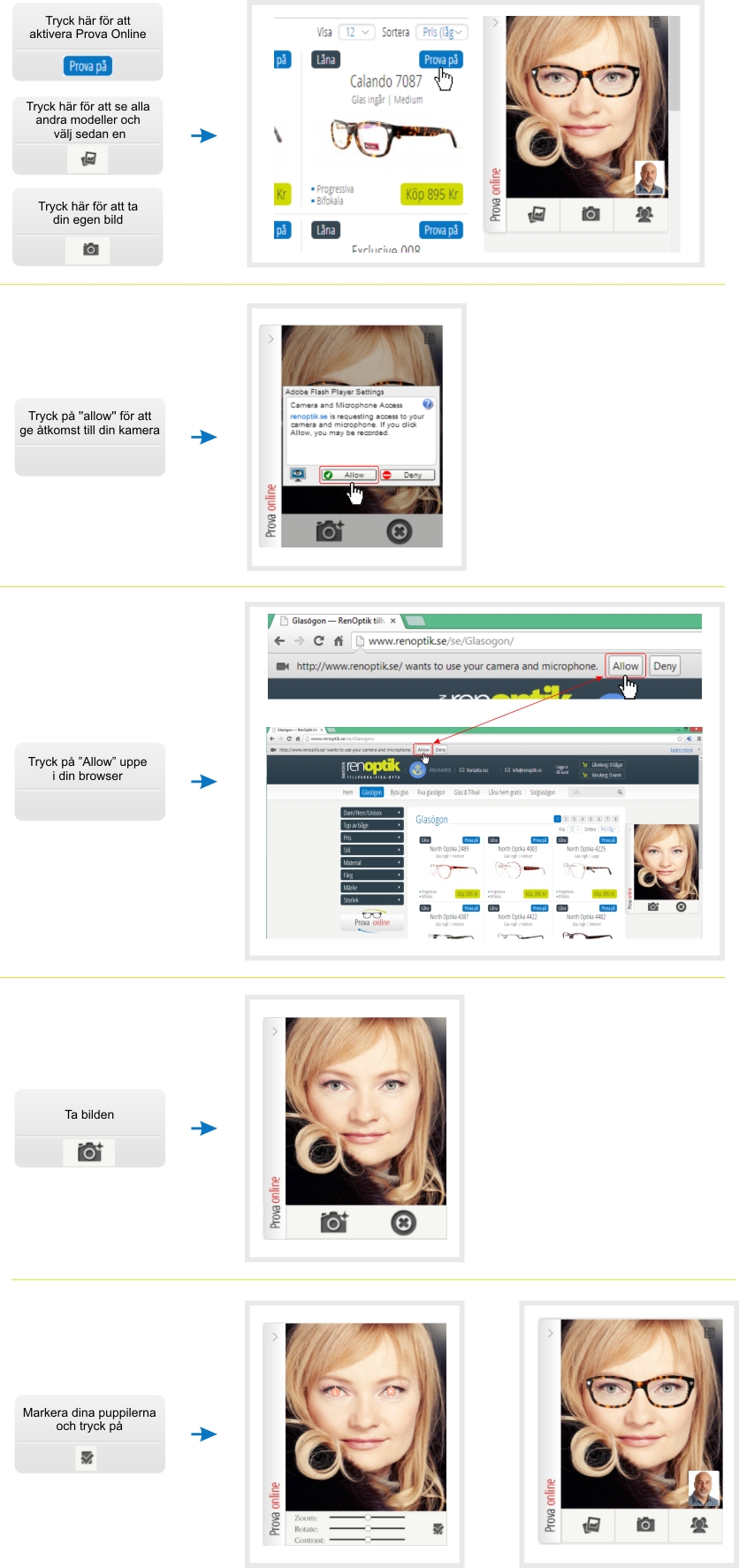 Prova Online instruktion