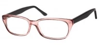 A103E Clear pink + black