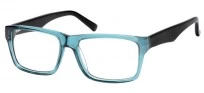 A105B Clear turquoise + Black
