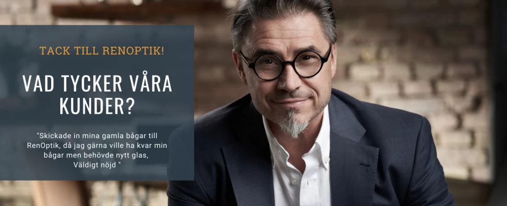 Vad tycker våra kunder om oss. Man