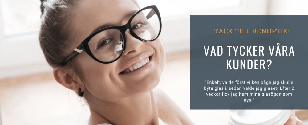 vad tycker våra kunder om oss. Ung tjej